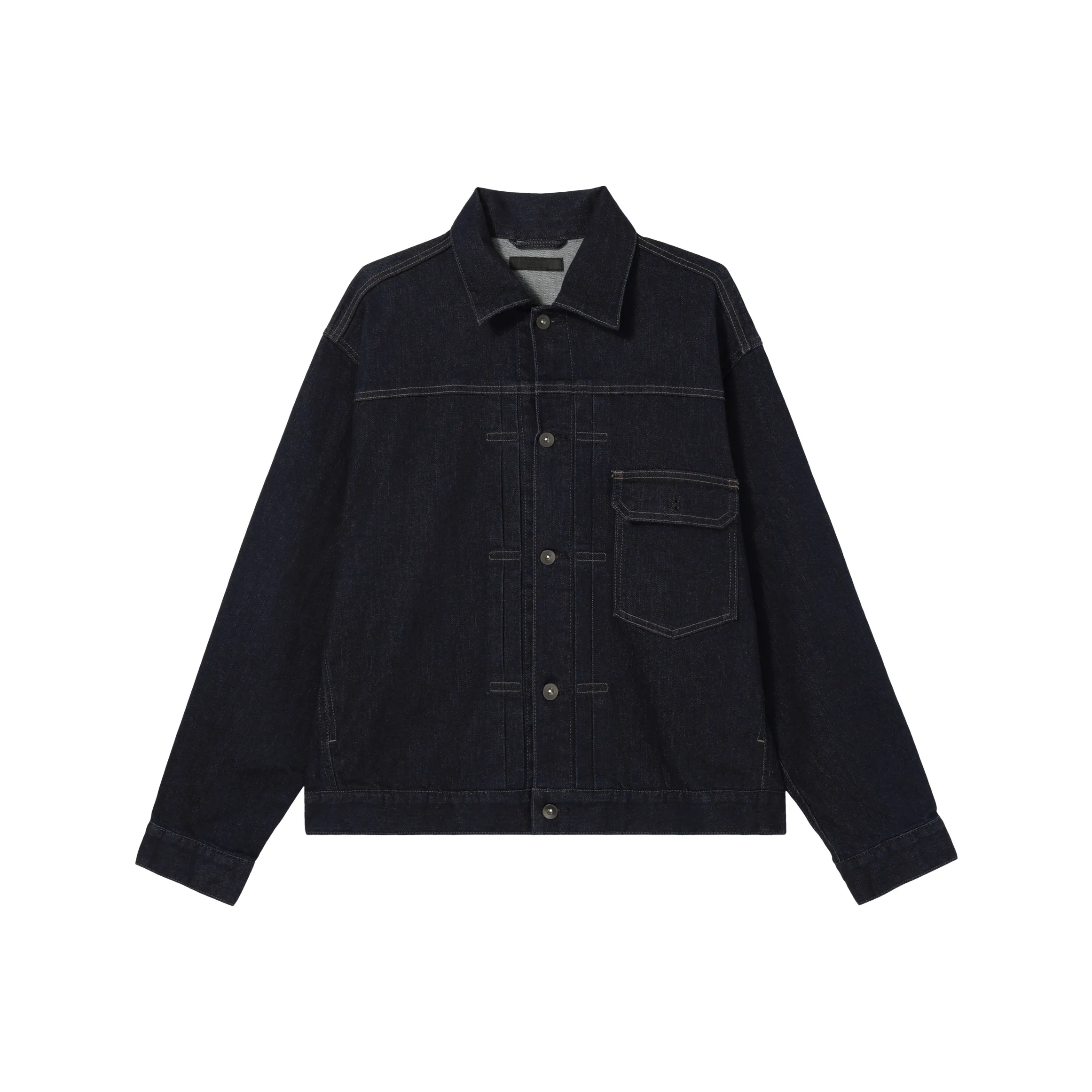OAMC logo-print over shirt Black