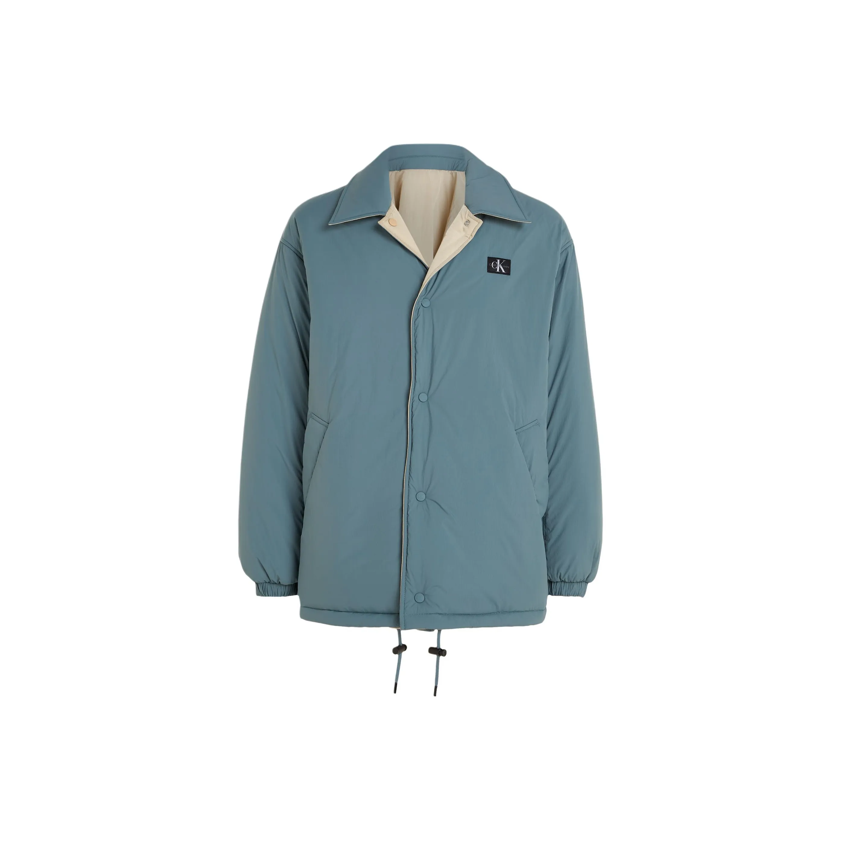 CALVIN KLEIN Jacket Men's Fairy Blue/Warm Sand