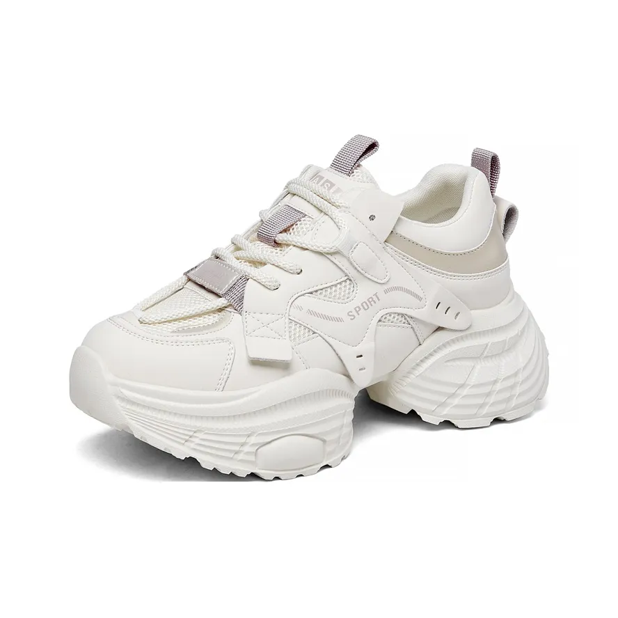 SENJIALUO Высота Увеличивающие Поддержка Устойчивые к Износу Дышащие Устойчивые к Слипанию Низкие Кеды Женские