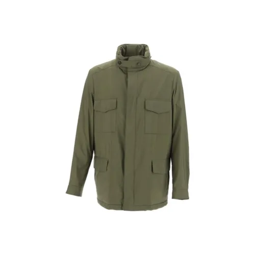 Loro Piana Зеленые Мужские Куртки