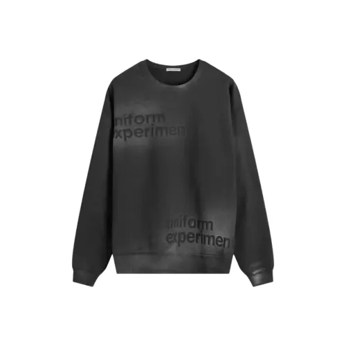 Uniform Experiment Черный Мужской Свитшот