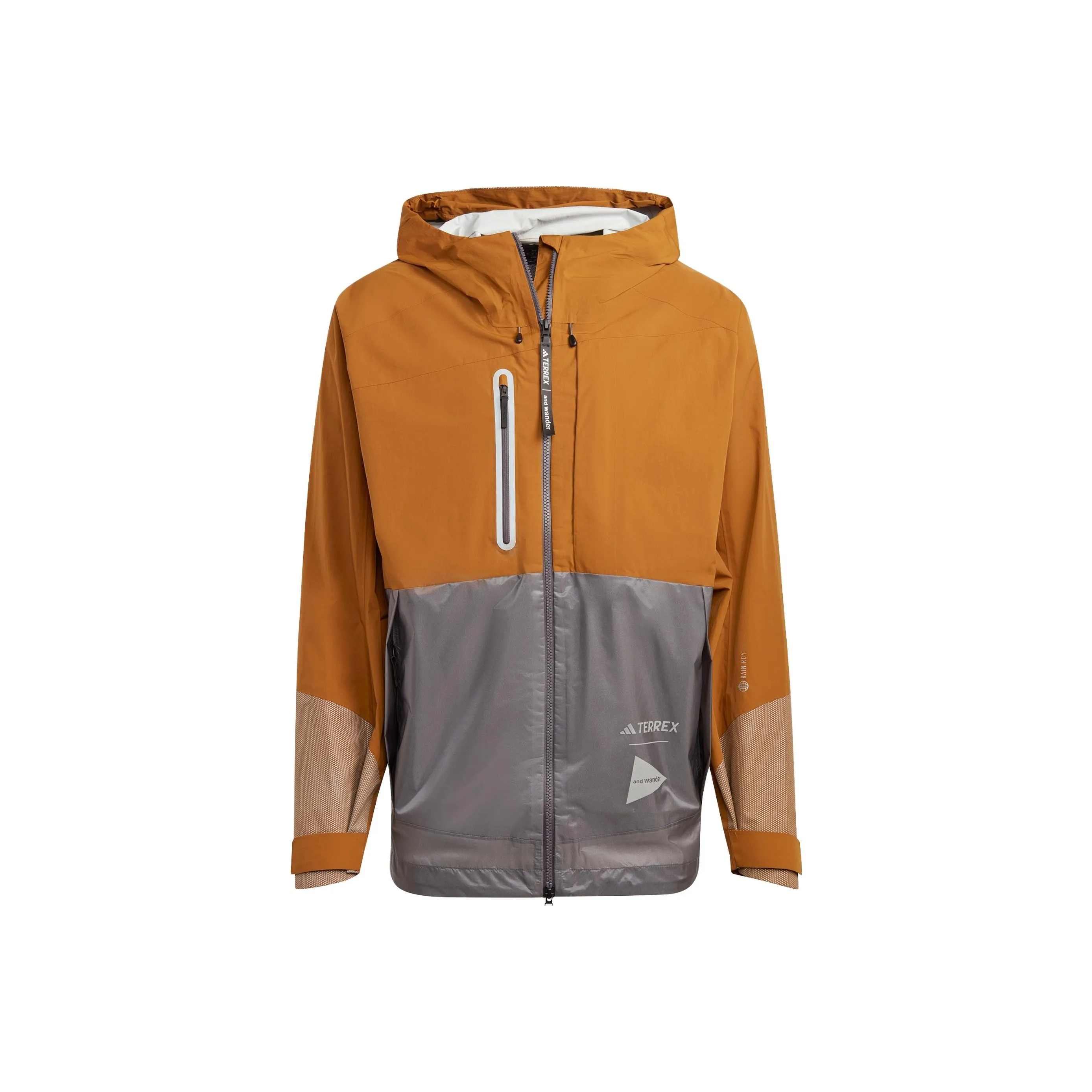 Adidas TERREX X And Wander Windbreaker Jackets Men Bronze Strata