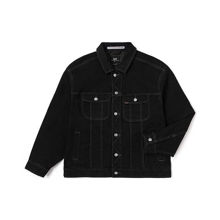 Lee Denim Jackets Men's Black