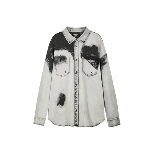 BOY LONDON Серый Унисекс Джинсовые куртки