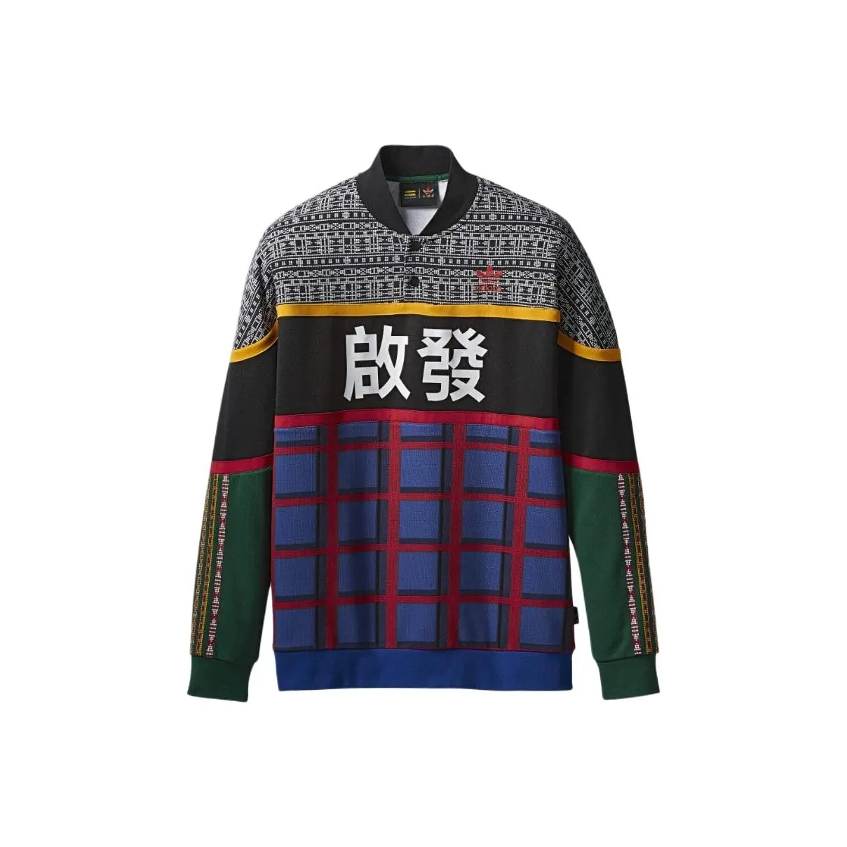 Adidas Originals TREFOIL CREW Пуловер Свитер Толстовка Мужской Черный Синий Красный