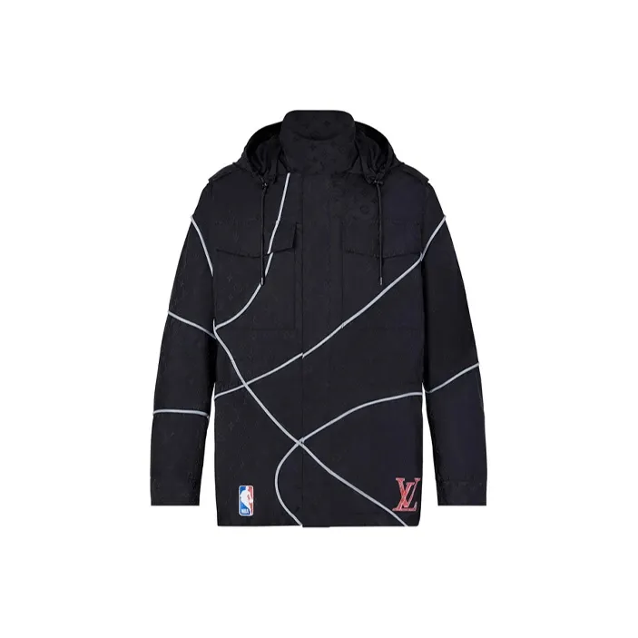LOUIS VUITTON x NBA Windbreaker Jacket Men's Black