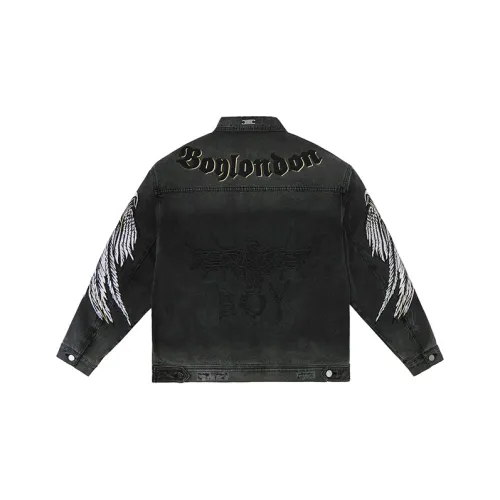 BOY LONDON Черные унисекс джинсовые куртки