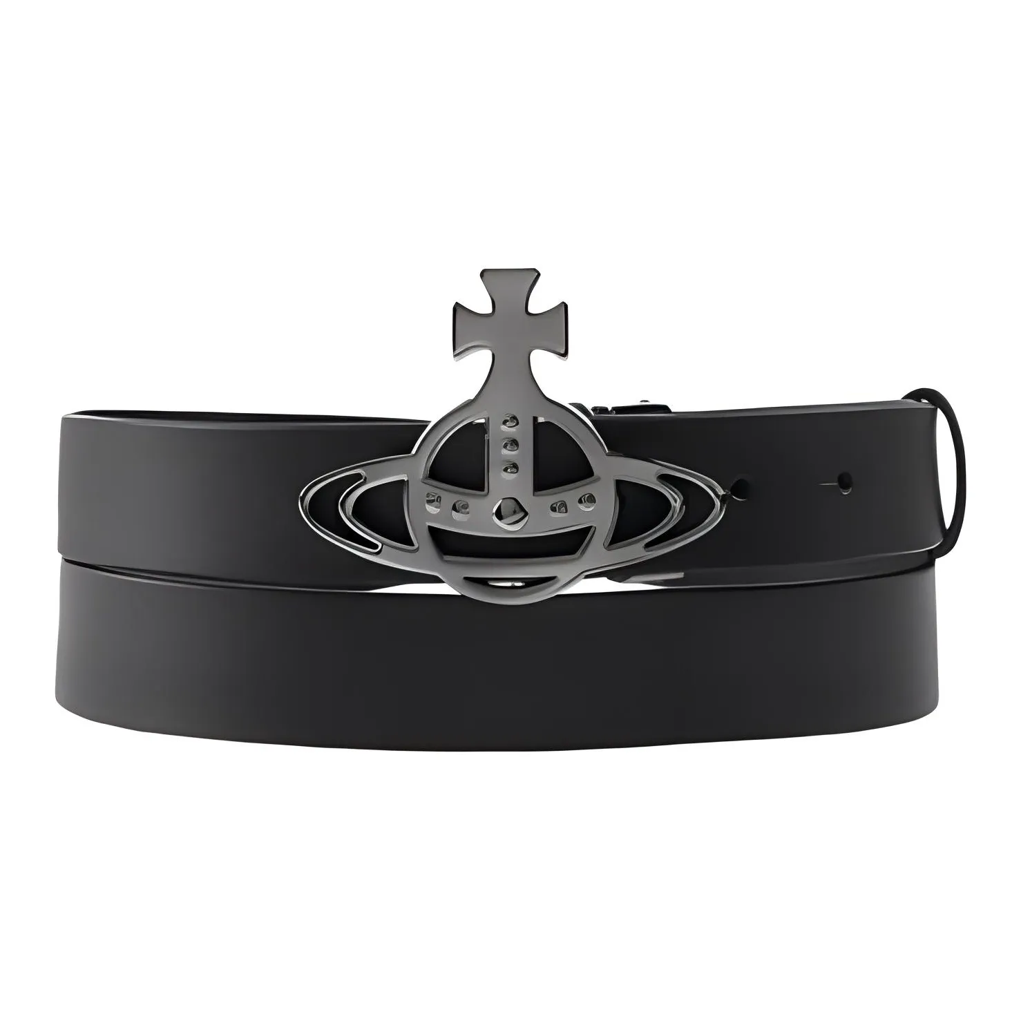 Vivienne Westwood Ремни из коровьей кожи Мужской Черный Ширина 3 см