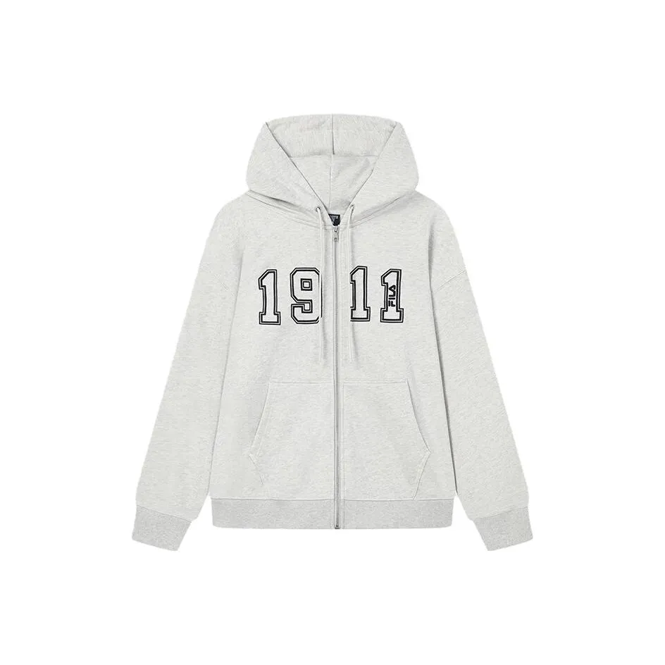 FILA Сливочный Вересковый Серый Унисекс Куртки