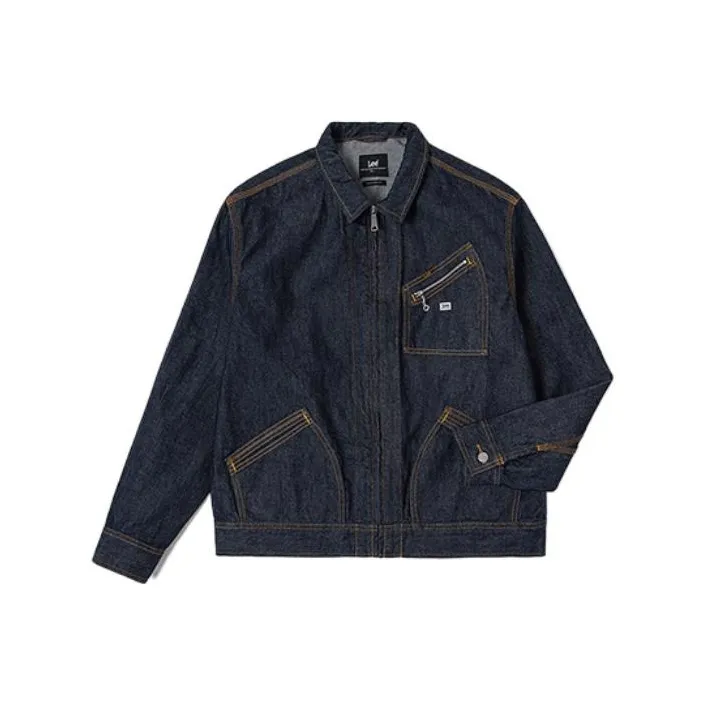 Lee Denim Stenf Jackets Men Washed