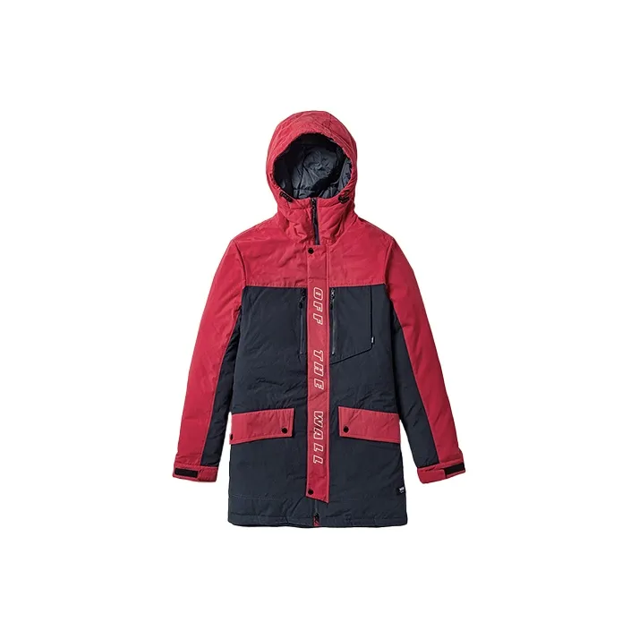 VANS Красный Синий Многоцветный Мужской Пуховик