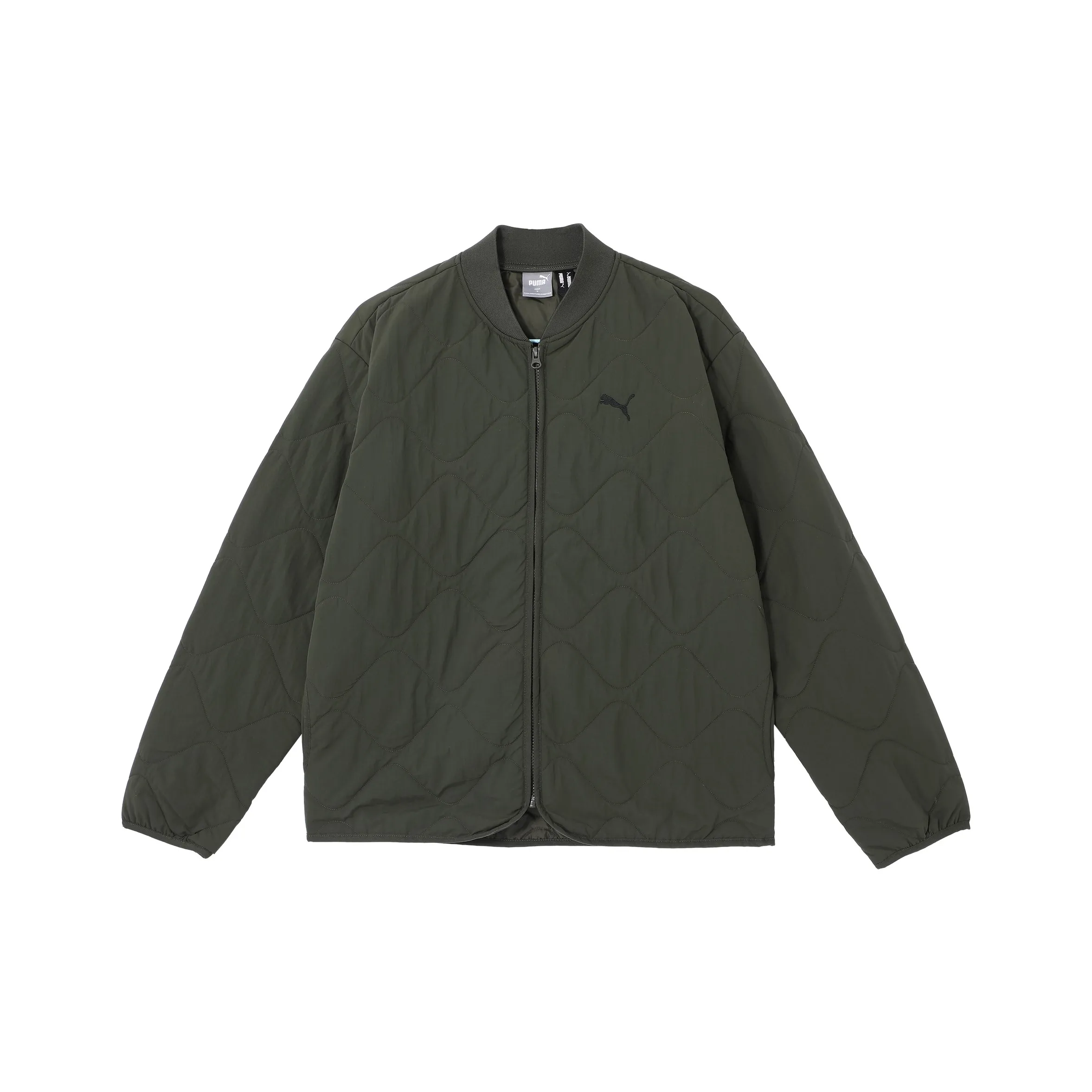 PUMA Легкий Утеплённый Куртки и Пальто Мужской Темно-оливковый