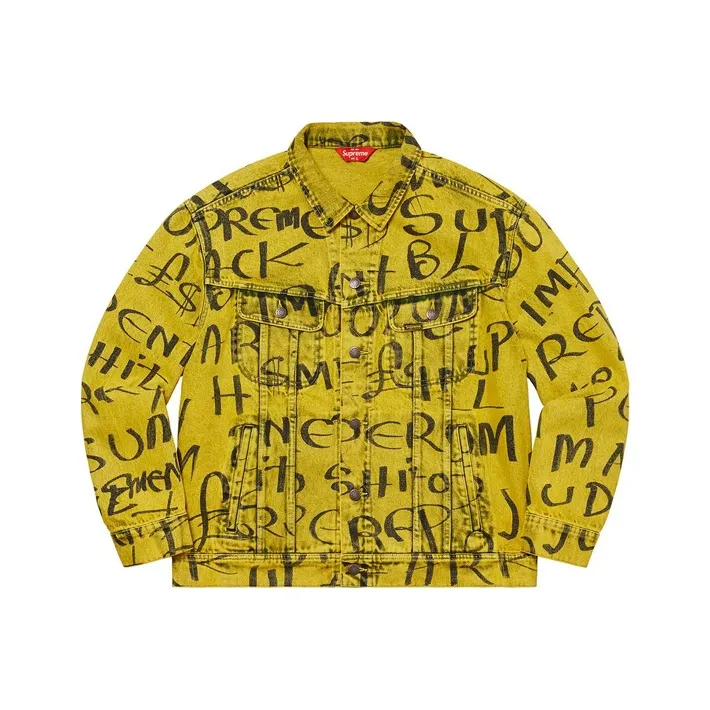 Supreme Black Ark Denim Trucker Jacket