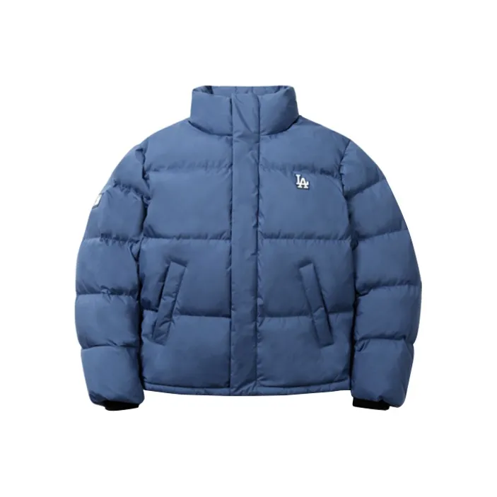 MLB Down polo jacket Winter Cropped Unisex Blue