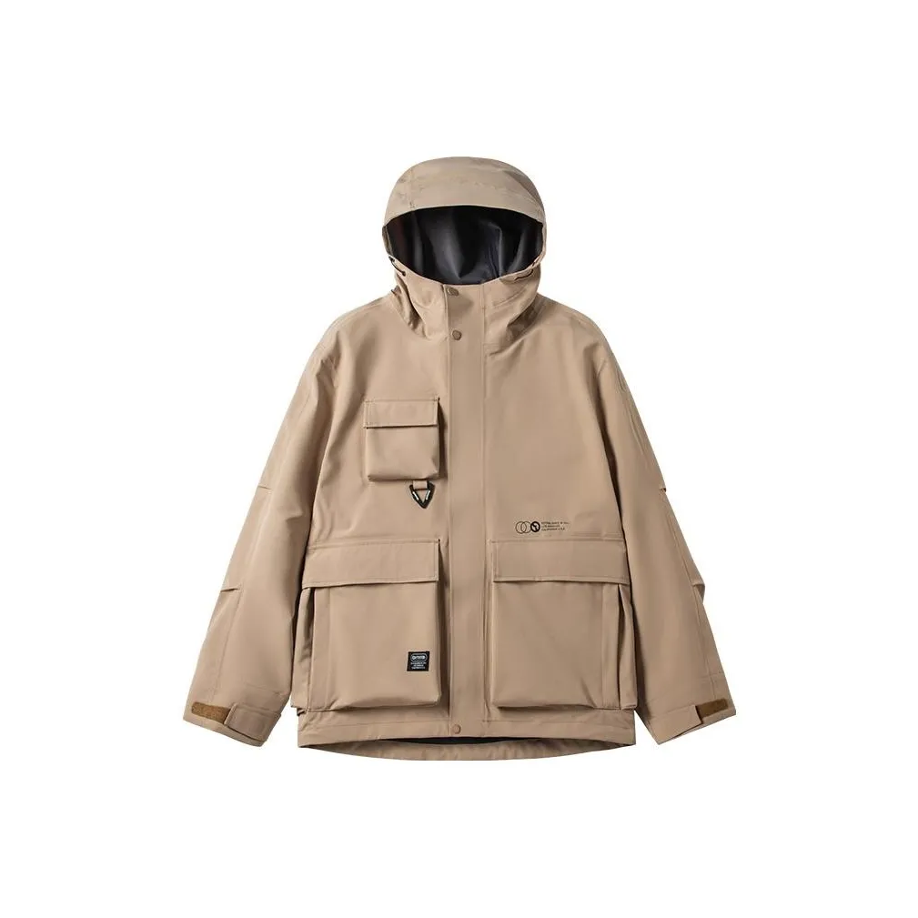 OUTDOOR PRODUCTS Windbreaker Jackets Men's Beige Khaki