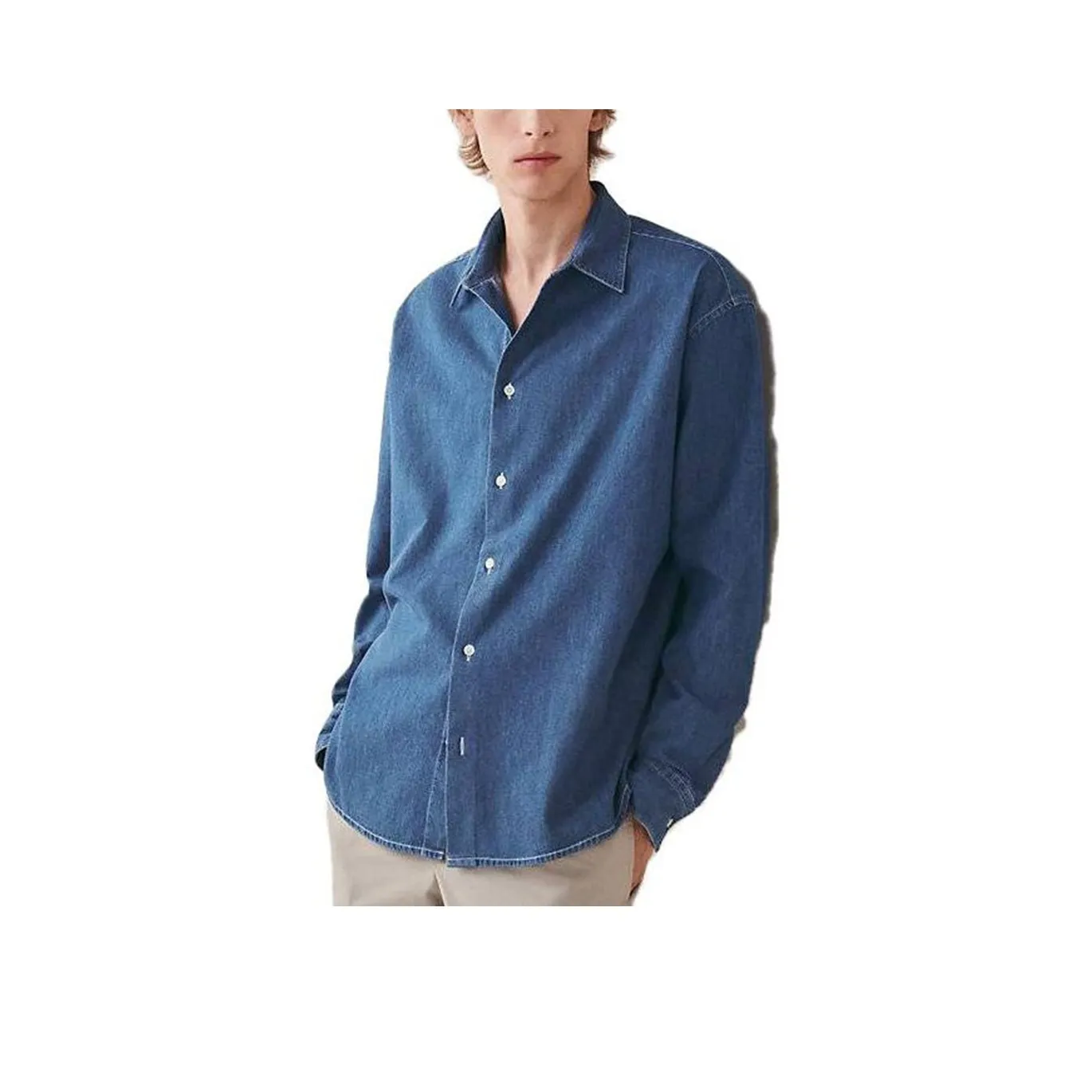 HERMES Denim Jackets Men's Indigo
