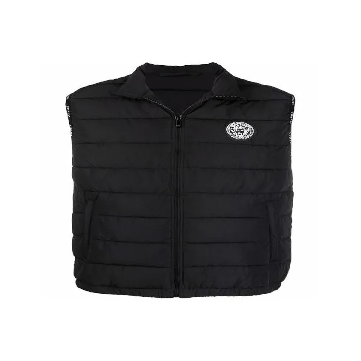 VERSACE Vests Men's Black