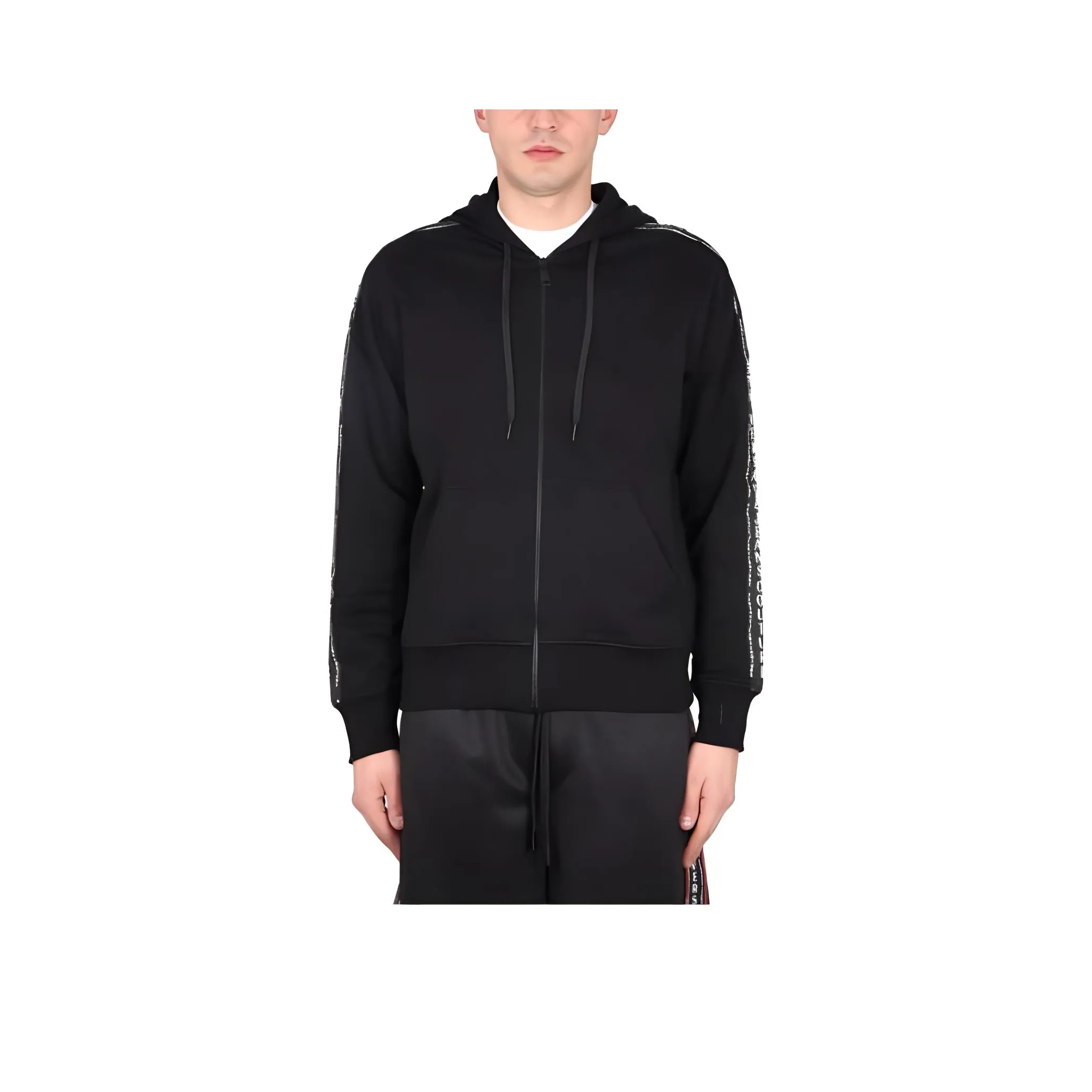 VERSACE JEANS COUTURE SS23 Куртки и Пальто Мужской Черный