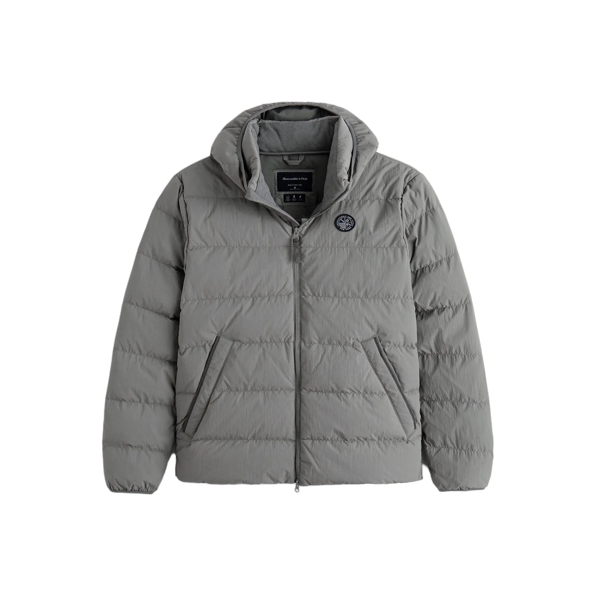 Abercrombie＆Fitch Down Jacket Men's Gray
