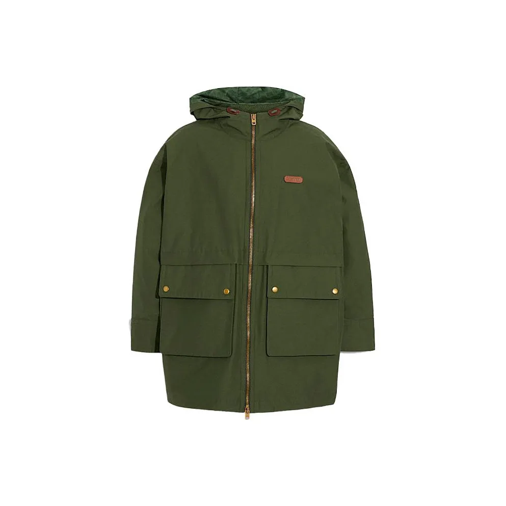 COACH Jackets Men's Green