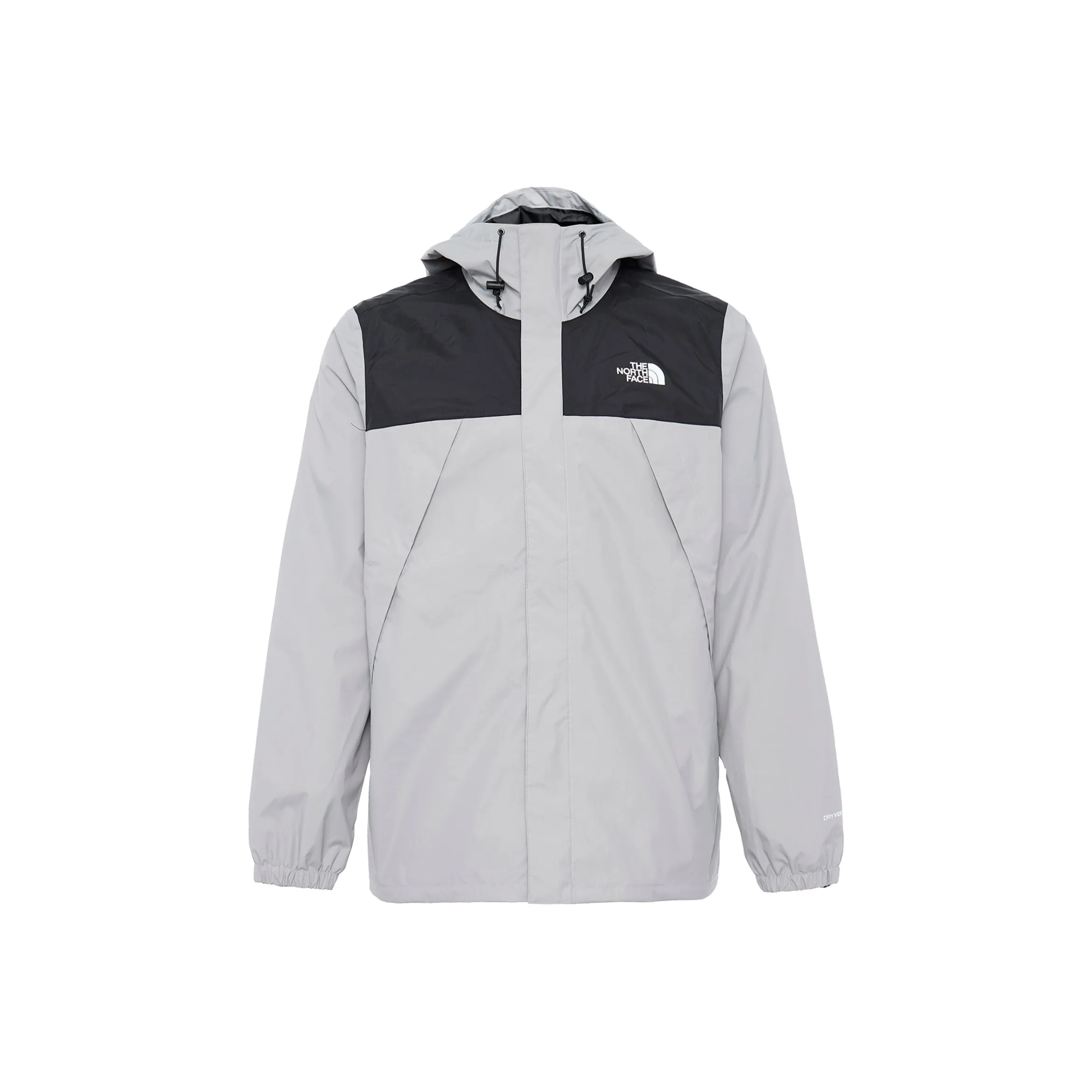 THE NORTH FACE Antora Outdoor Hiking Waterproof And Windproof To Keep Warm Windbreaker Jacket Men's Gray
