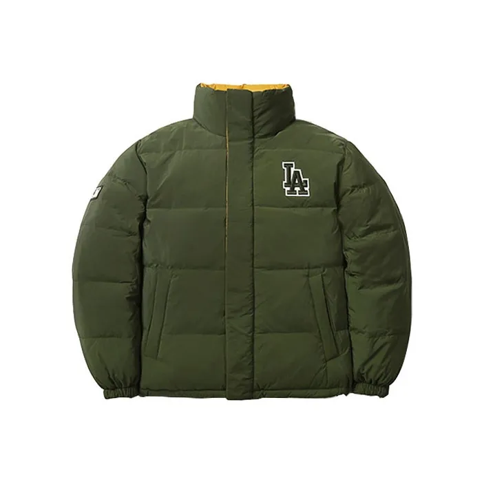 MLB Los Angeles Dodgers Пуховик Зимний Унисекс Зеленый