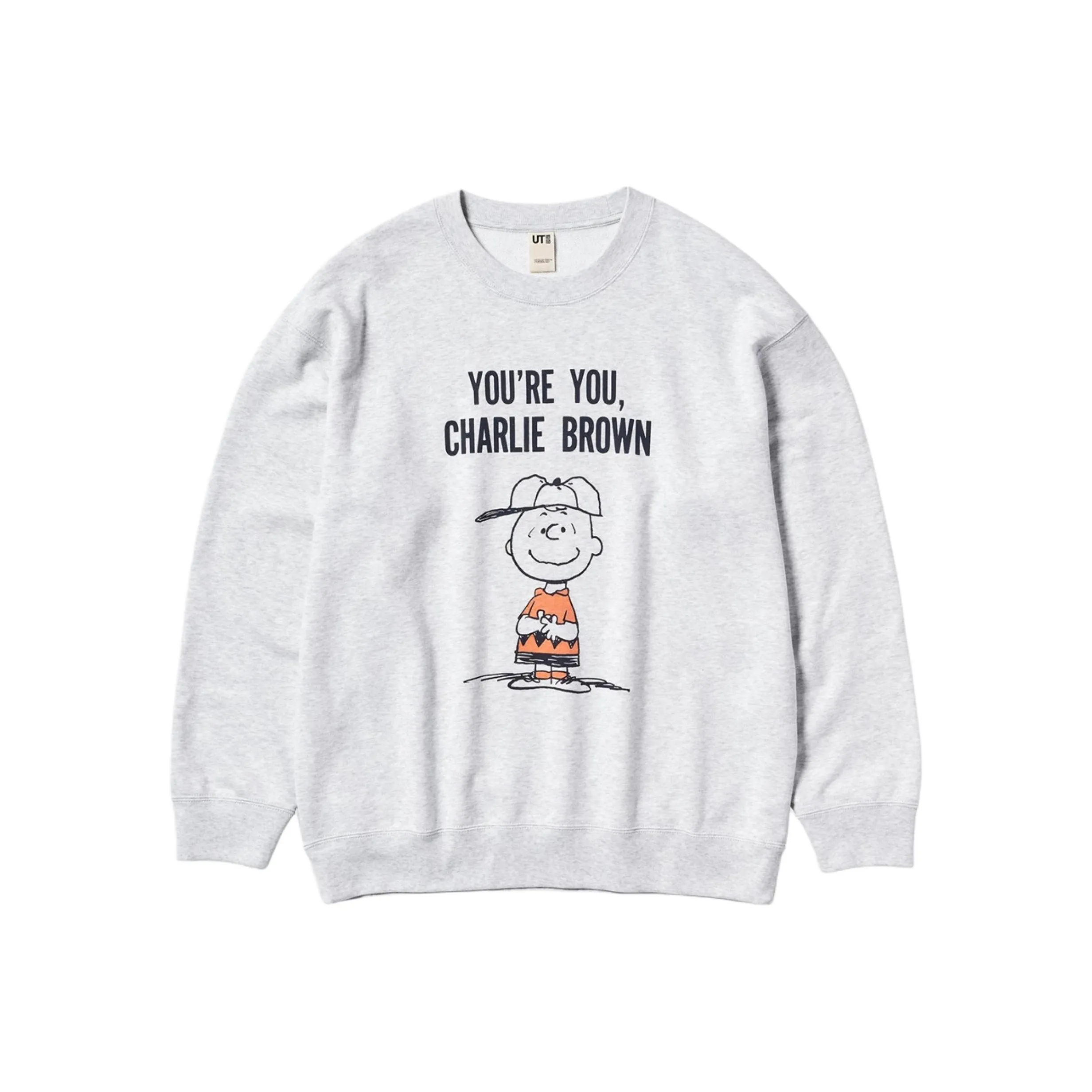 UNIQLO PEANUTS Collaboration Свитшот Унисекс Серый