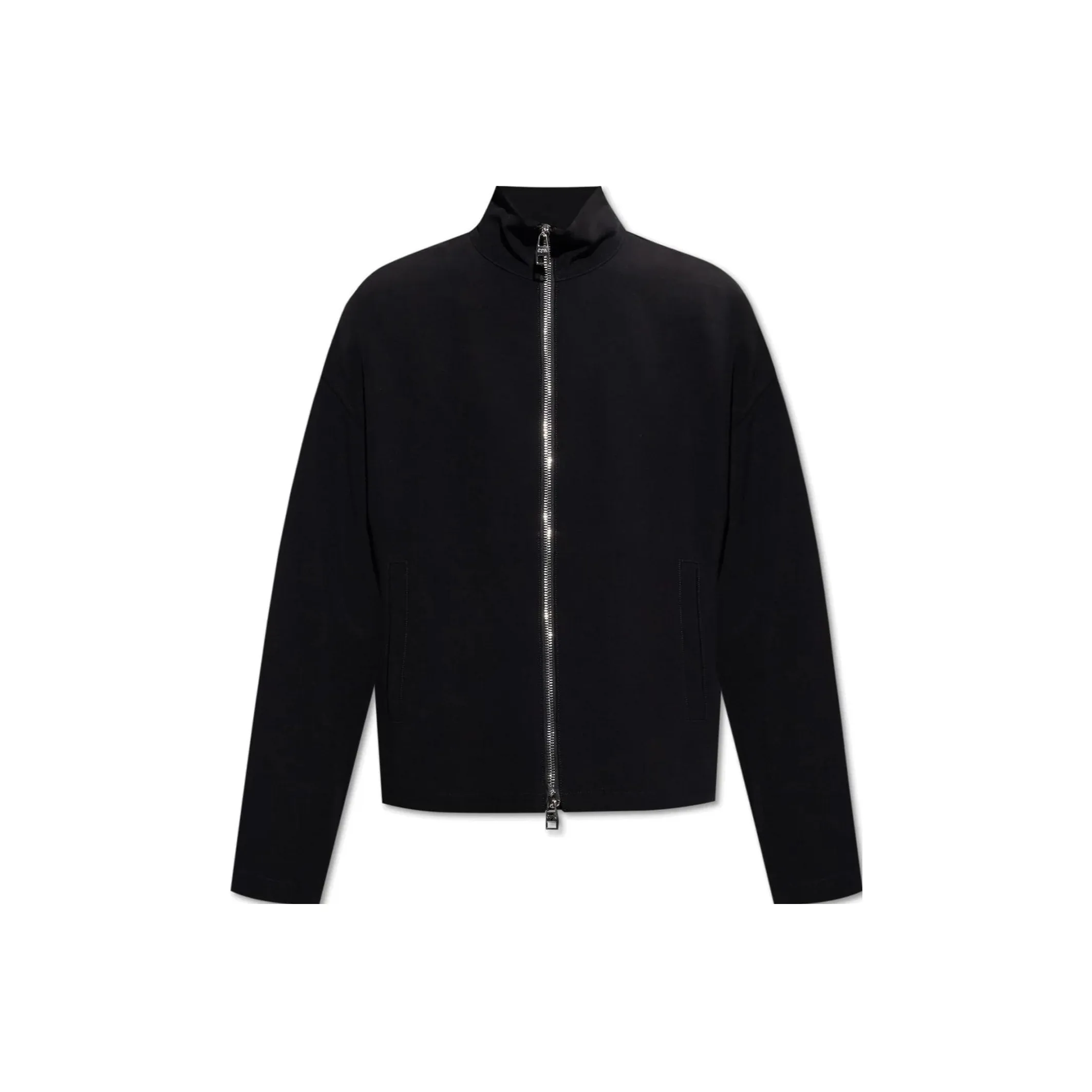 Alexander McQueen Stand Collar Zipper Jacket