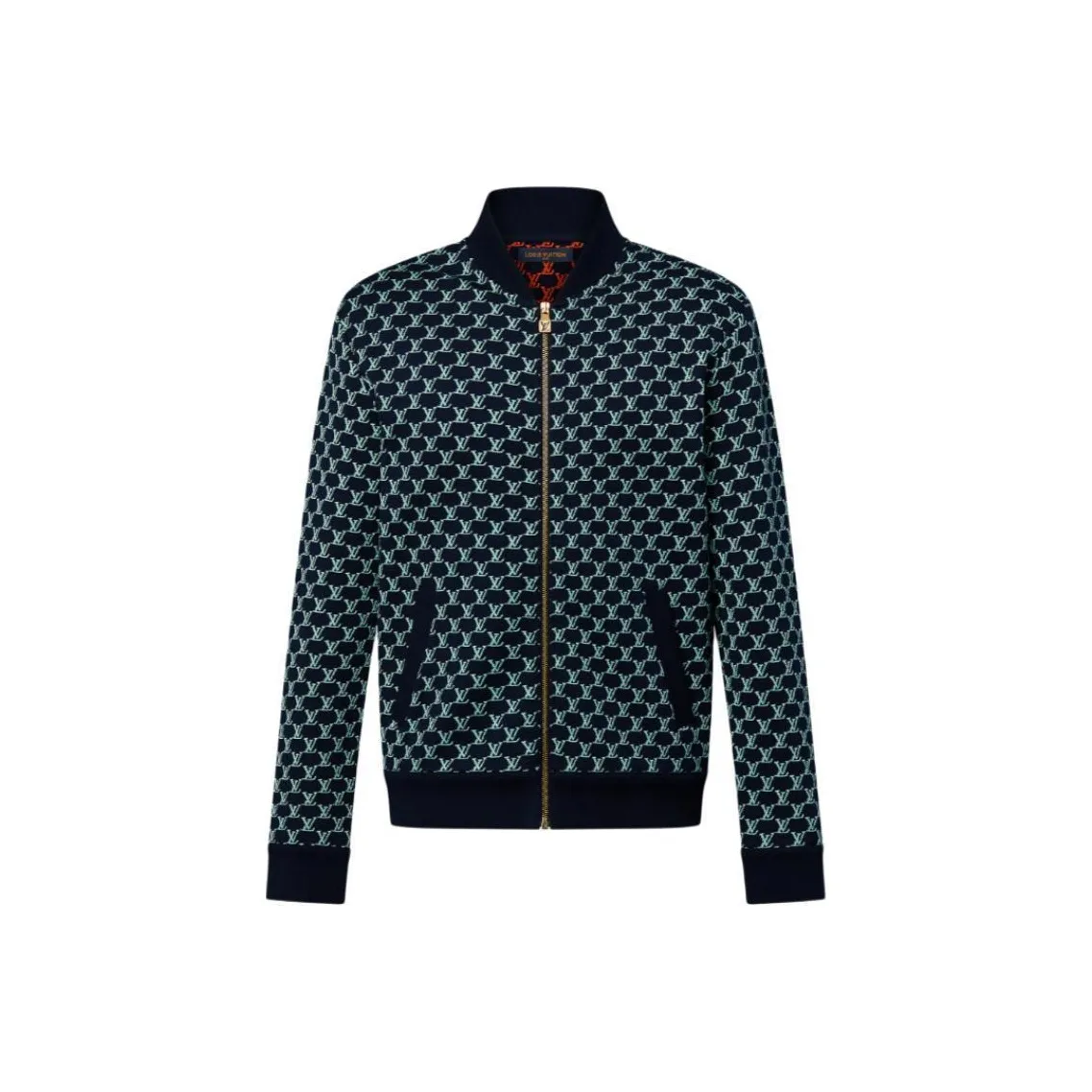 LOUIS VUITTON Double Face Cotton Jersey Bomber