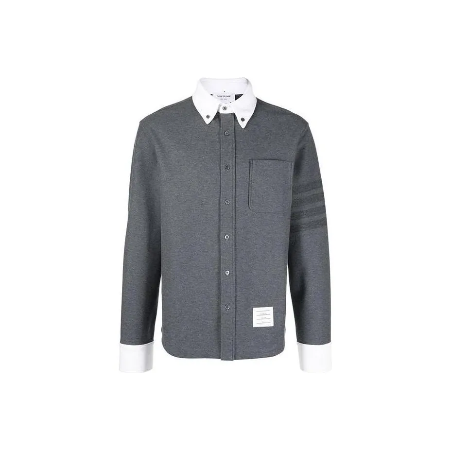 THOM BROWNE Cotton Long sleeved Shirt