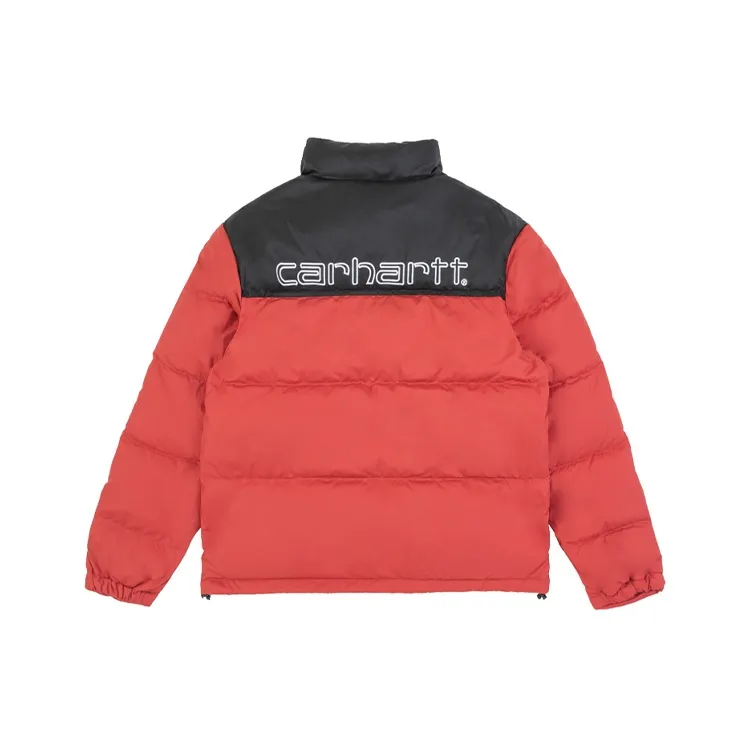 Carhartt WIP Мужской пуховик красного цвета