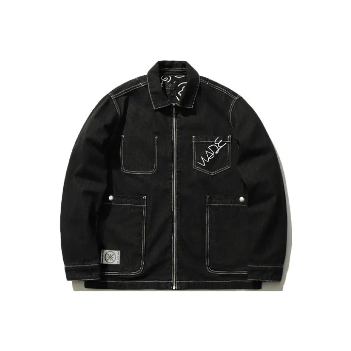 Подкладка x Dft джинсовая куртка мужская черная