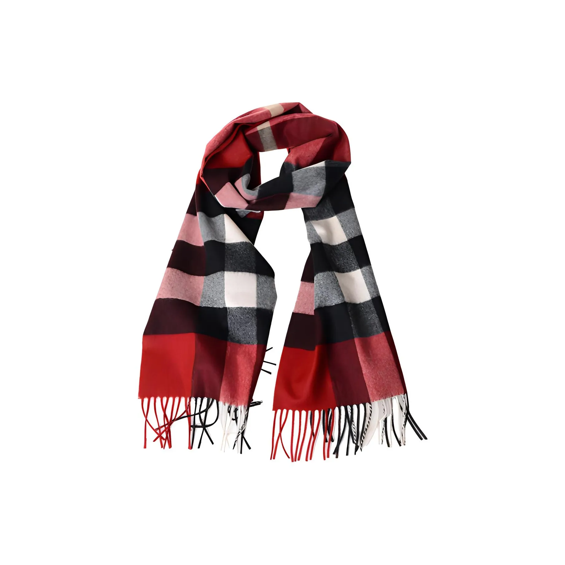 Burberry Checked Cashmere Scarf
