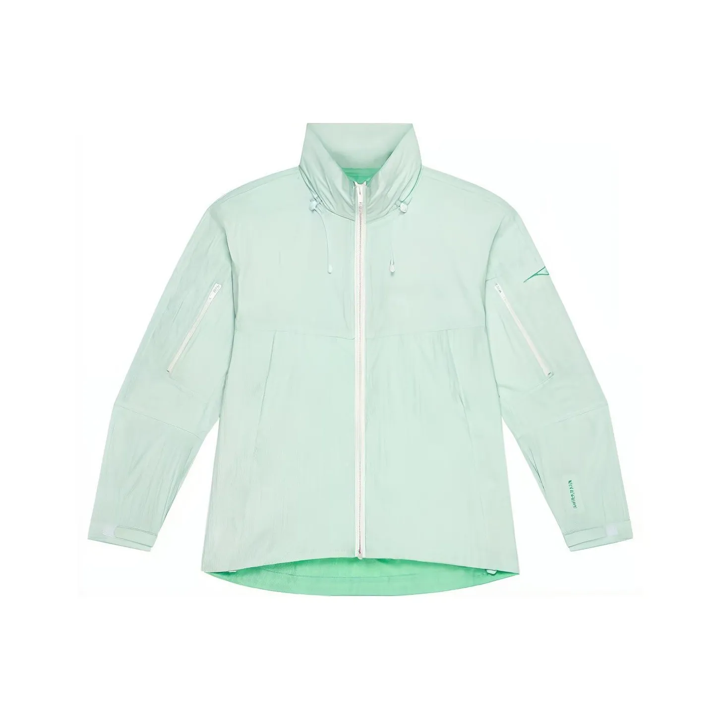 Givenchy Logo Printed Hooded Windbreaker
