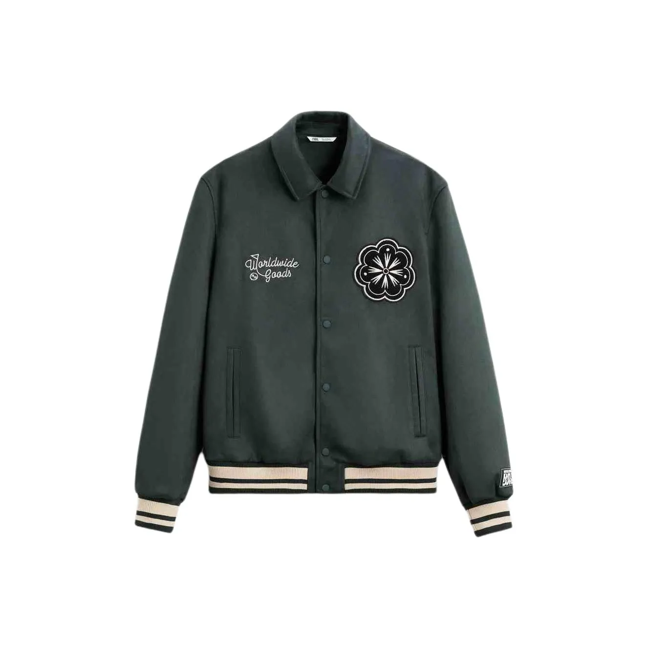 ZARA Jackets Coats Men's Dark Green