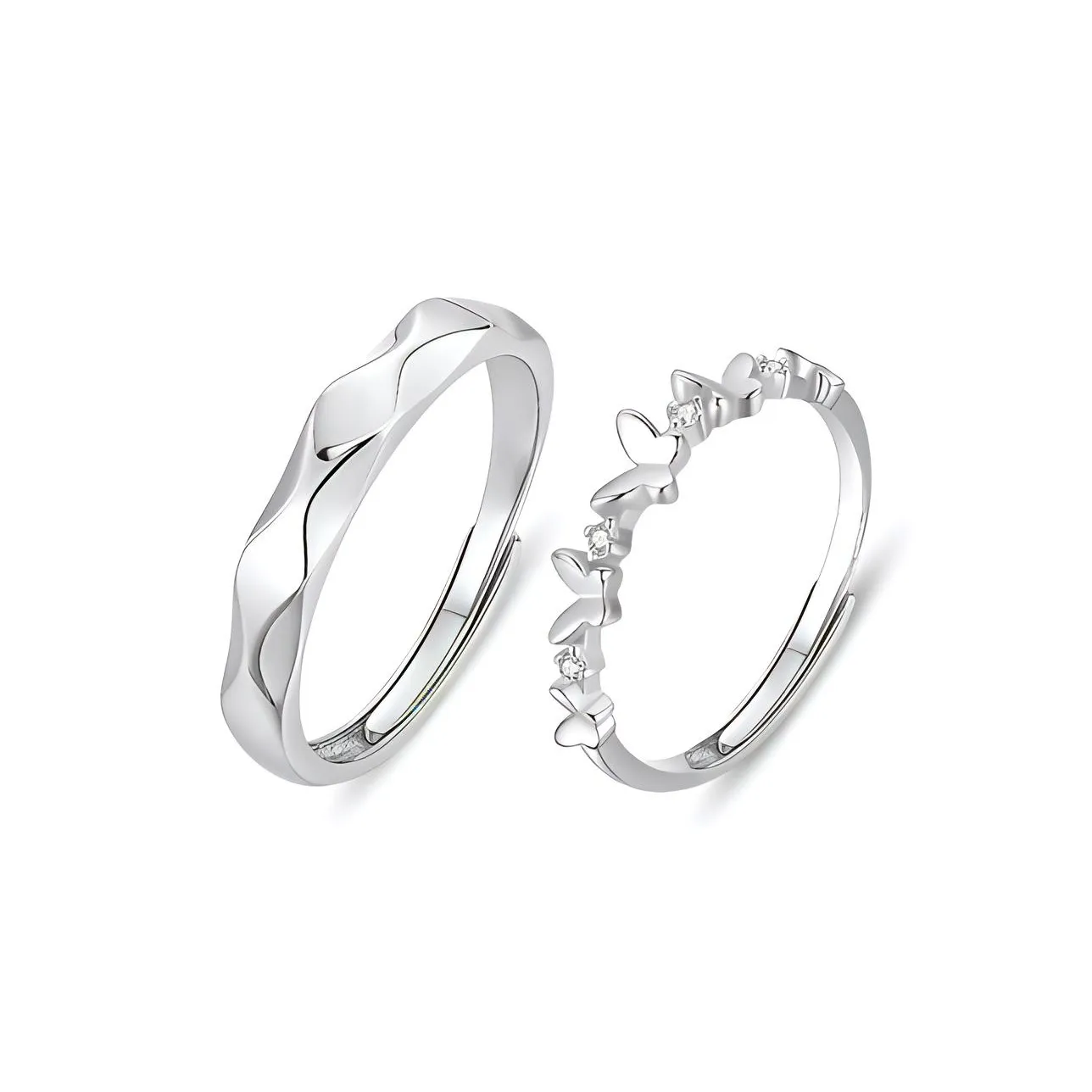 TRUE ME S925 Silver Rings Unisex