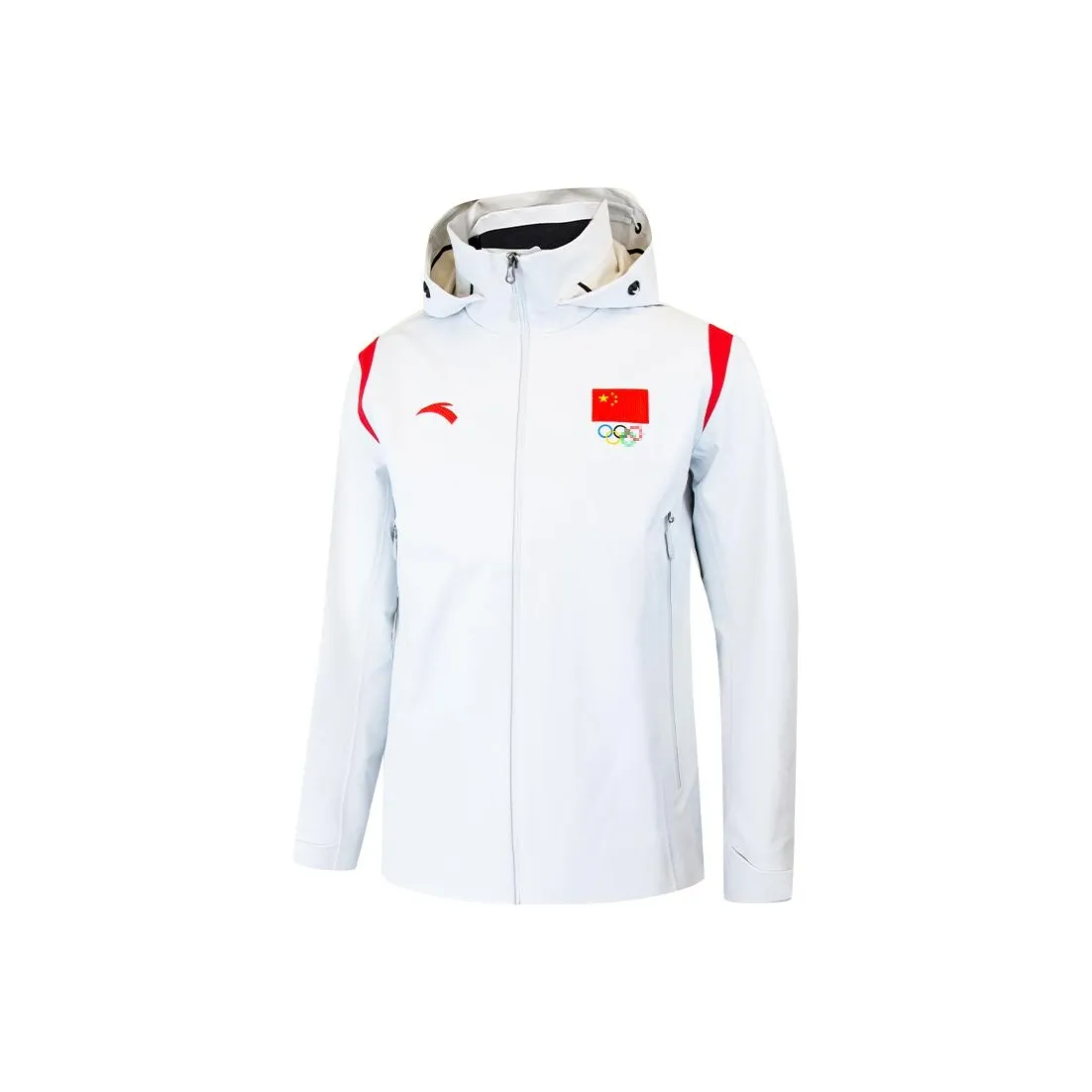 Anta Windbreaker Jacket Unisex White