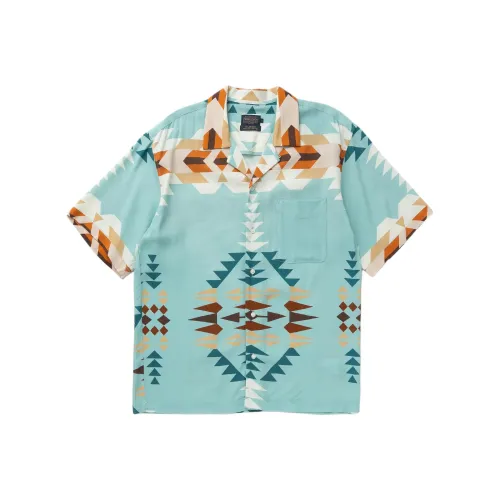 PENDLETON Светло-синие Мужские Рубашки