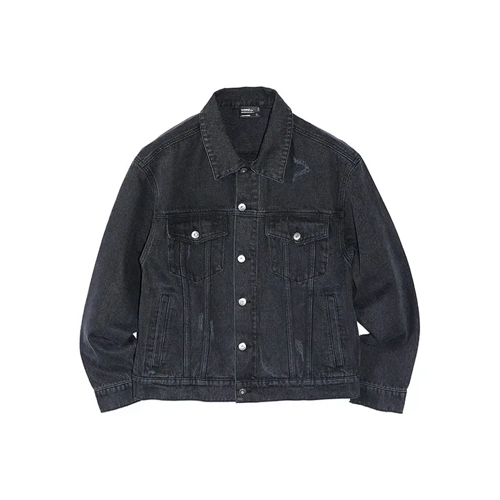 ROARINGWILD ARCH Denim Jackets Unisex Gray