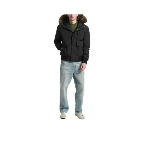 SUPERDRY Черная Мужская Куртка
