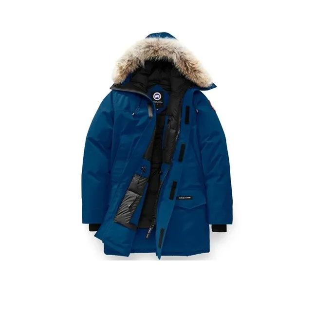 Canada Goose Langford Series Down Jackets Men Polar Night Blue