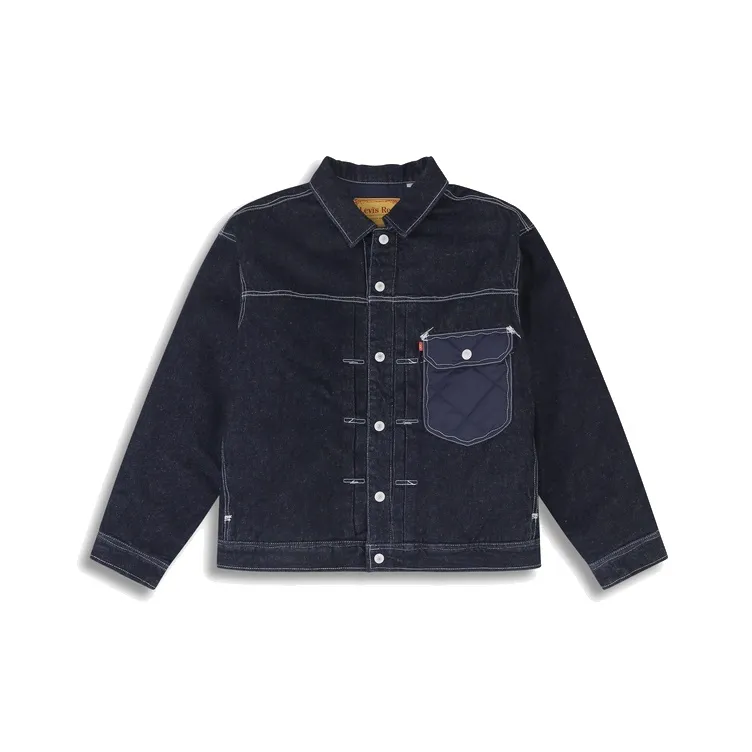 Levi's Denim Куртка Мужская Темно-Джинсовый Синий