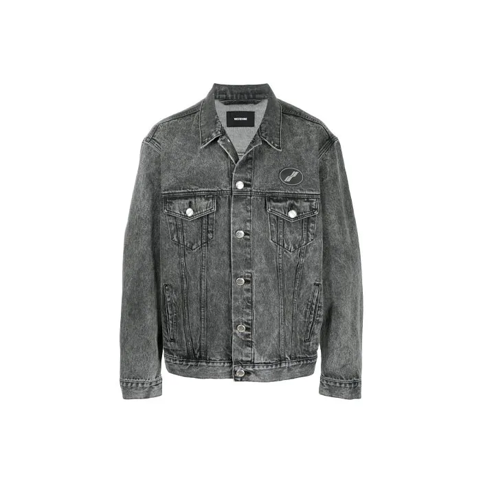 WE11DONE Logo Patch Denim Jacket