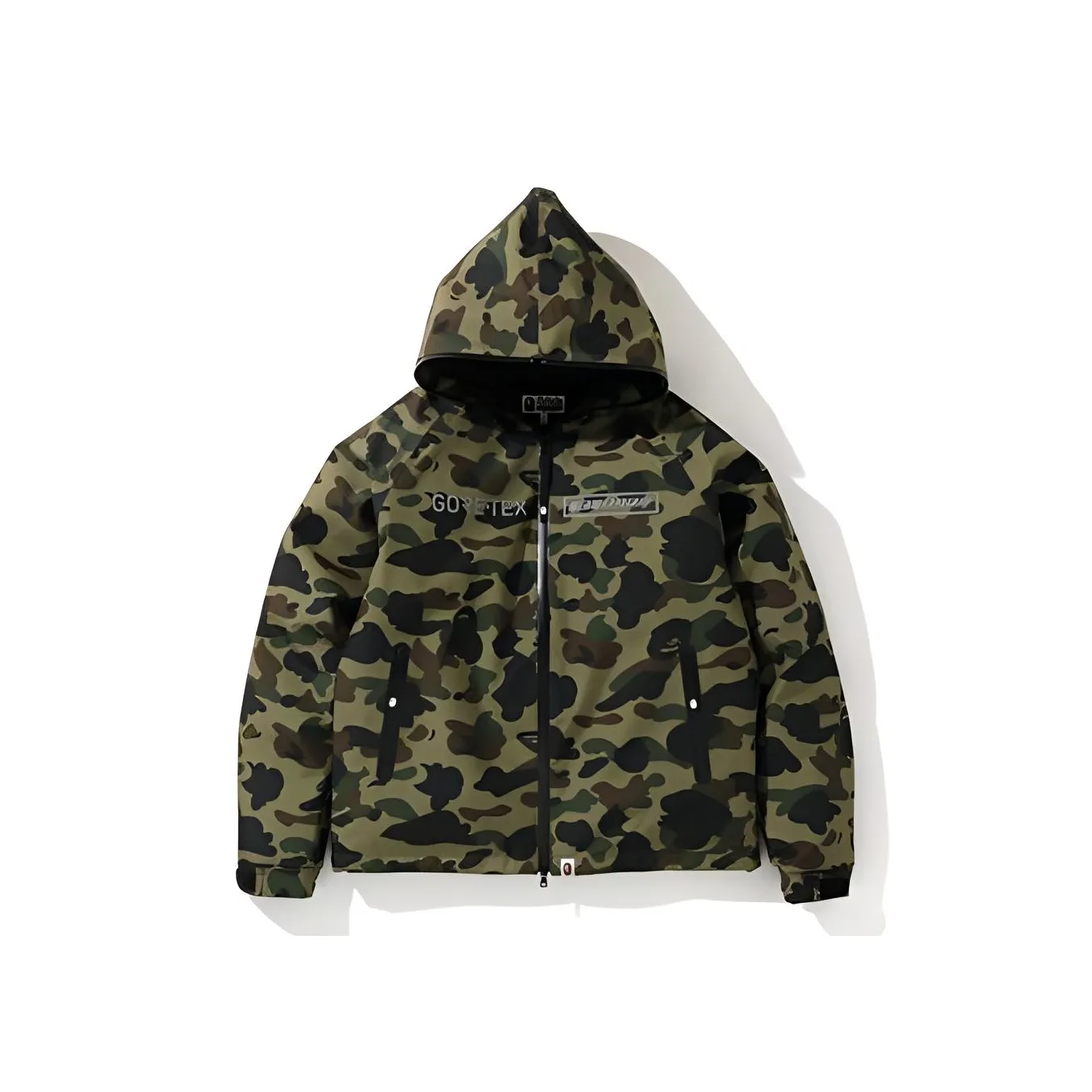 Bape Gore Tex 1st Camo Hoodie Down Jacket