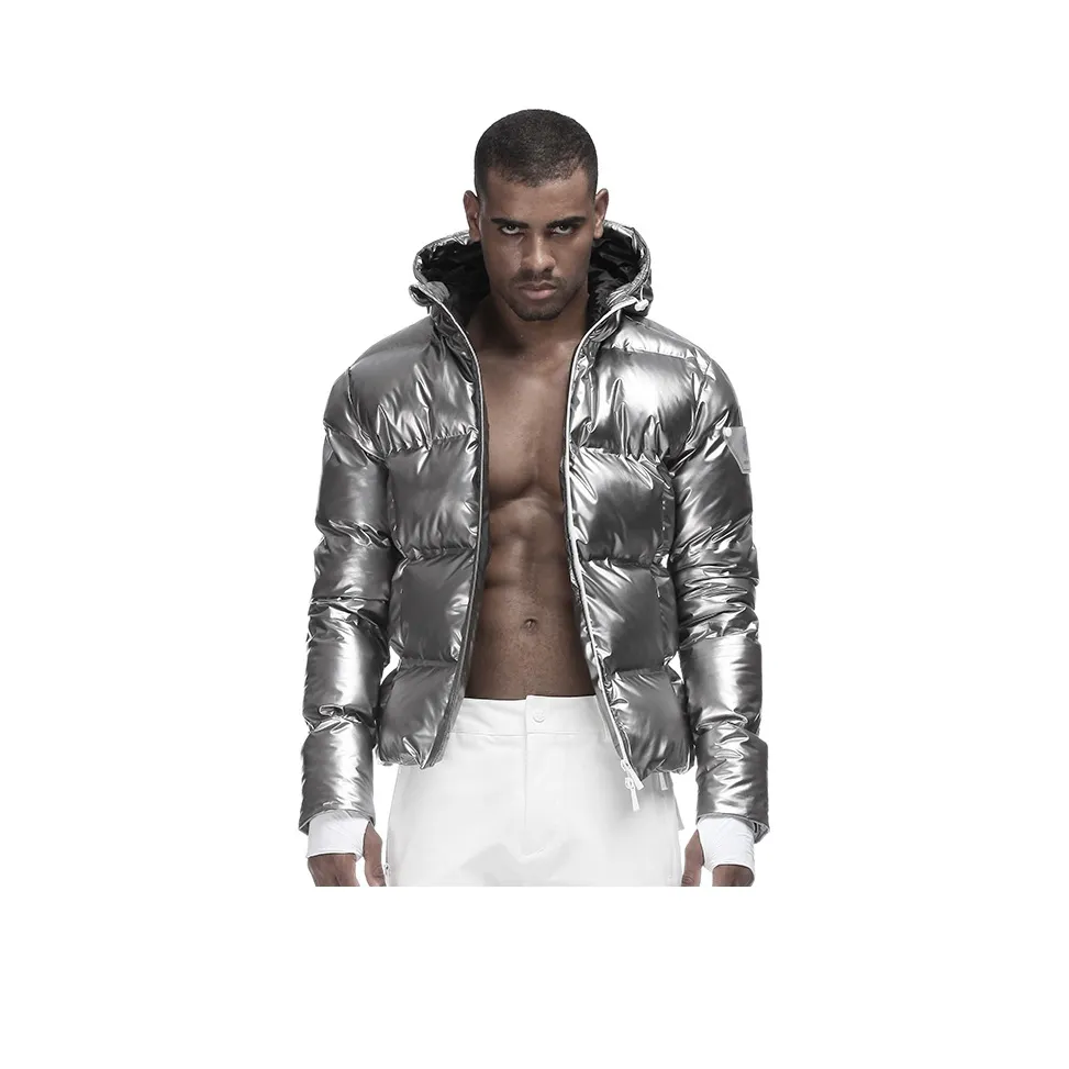 NORVINCY Светлый And FLUFFY Укороченный Пуховик для Зимы Унисекс