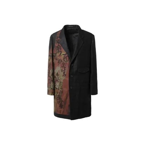 Yohji Yamamoto Черная Мужская Куртка