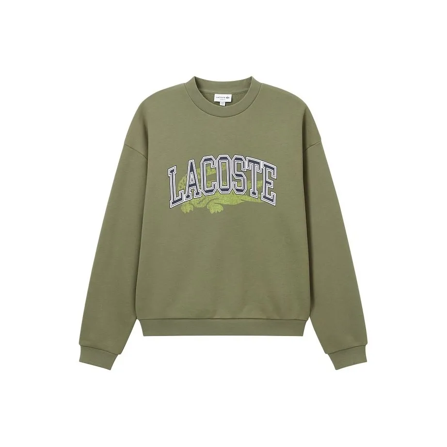 Свитшот Lacoste Мужской Хаки Зеленый