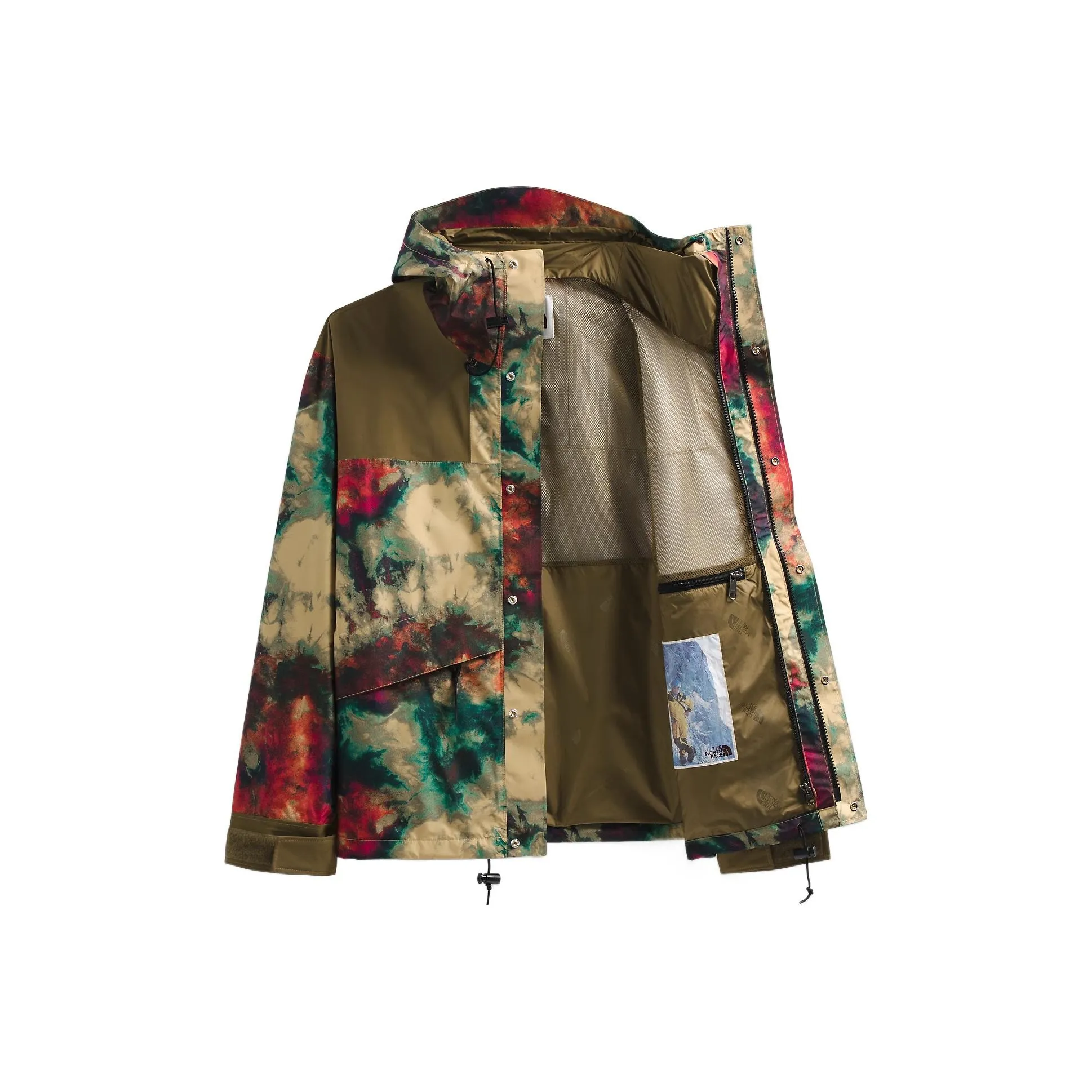 THE NORTH FACE 1986 Series Waterproof And Windproof Windbreaker Jacket Men
s Brown