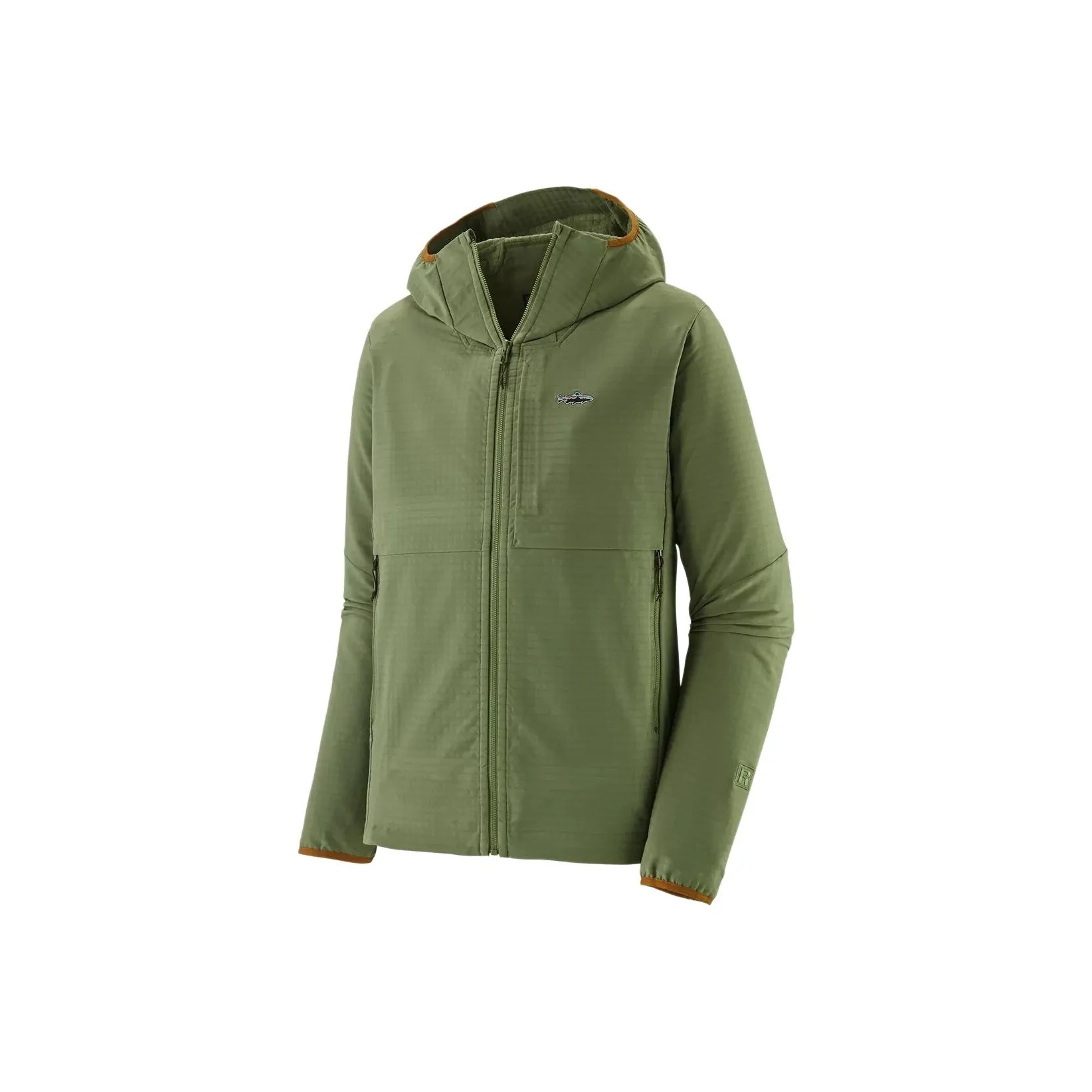 Patagonia R1 Tech Face Fitzroy Trout Jackets Coats Men's Green
