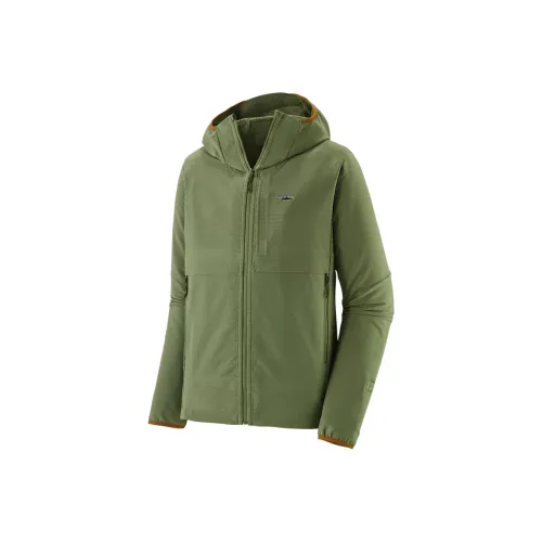patagonia R1 Зеленый Мужские Куртки